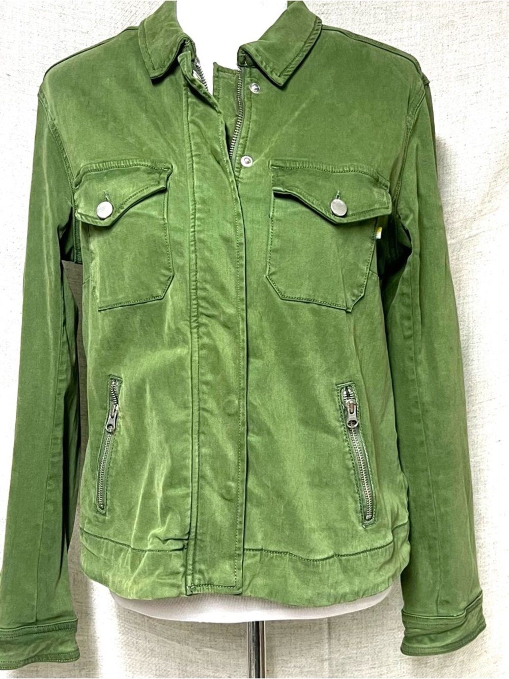 Women's Green Utility Jacket